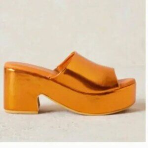 ⭐️Matisse Terry Platform Chic Glam Girly Modern Artsy Boho Hipster Retro Sandals